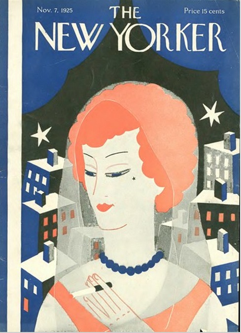 Vintage New Yorker magazine hot May 19,1934 cover by Ilonka Karasz